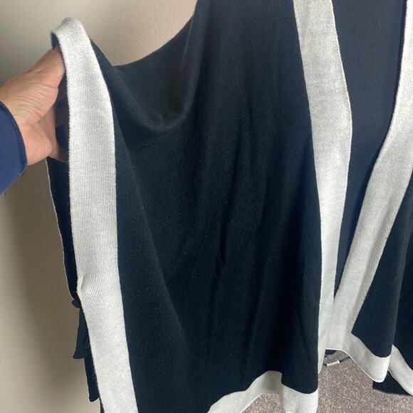 Crinkle Cloth oversized side open front wrap women's OS - Picture 2 of 12